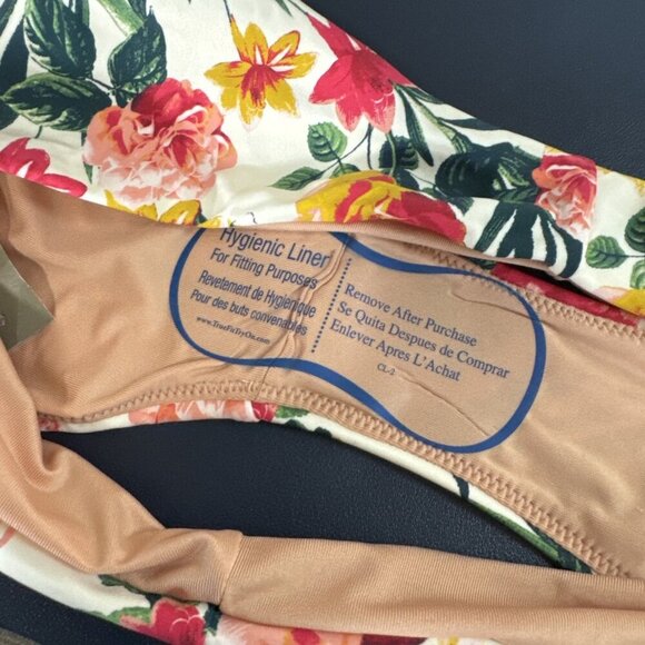 J.Crew Women's M High Leg High Waist Swim Bottom Vintage Pink Floral NWT - Picture 6 of 13